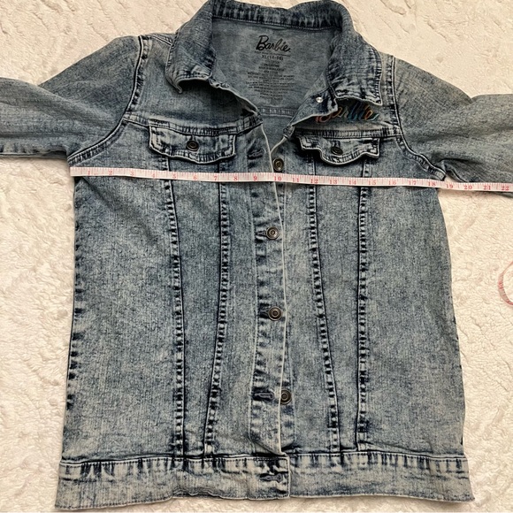 Barbie Jean Jacket- girls size 14/16 - Picture 6 of 10
